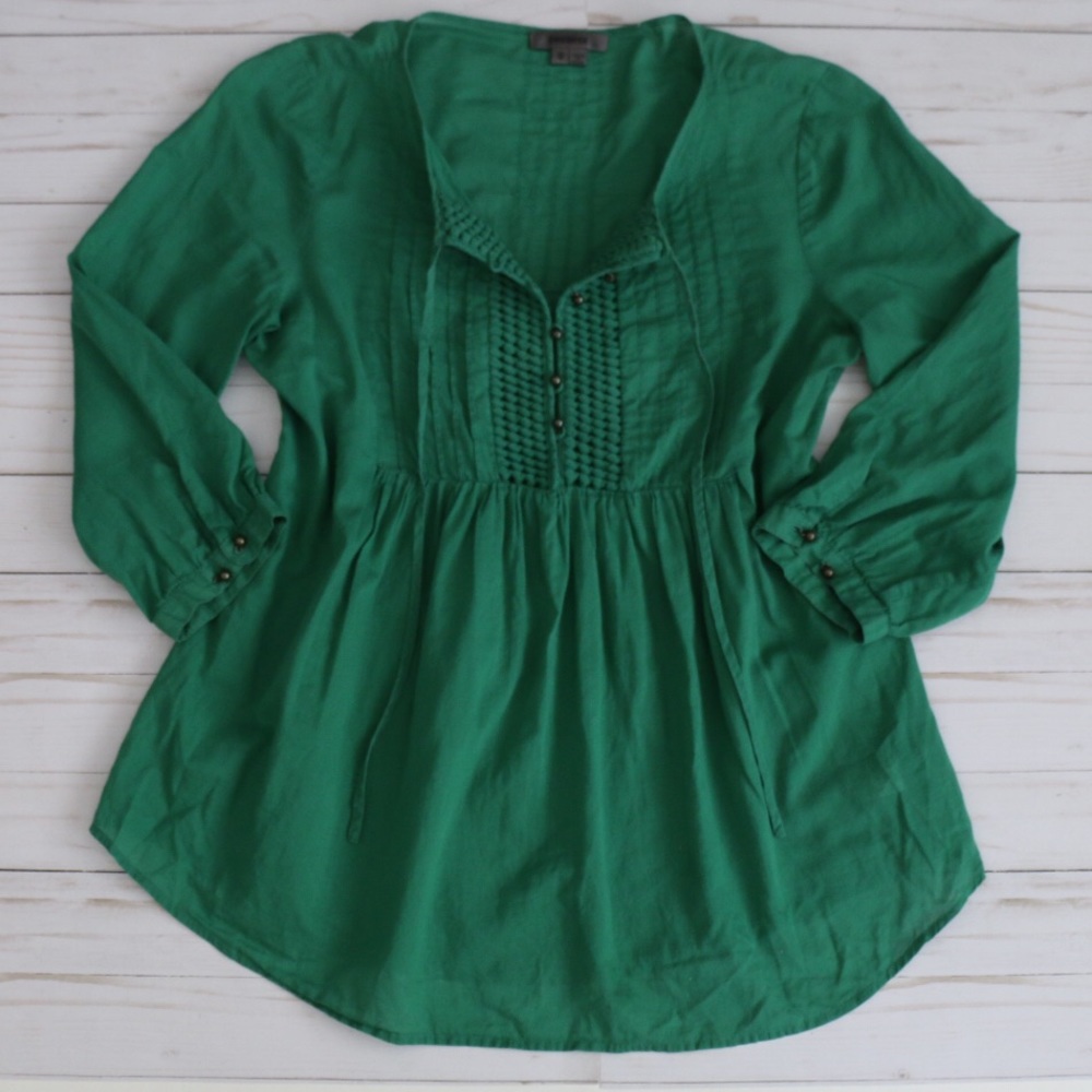 Premise green blouse